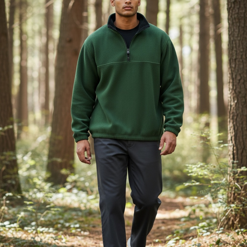 Colorado Timberline Green Fleece Pullover sz Small